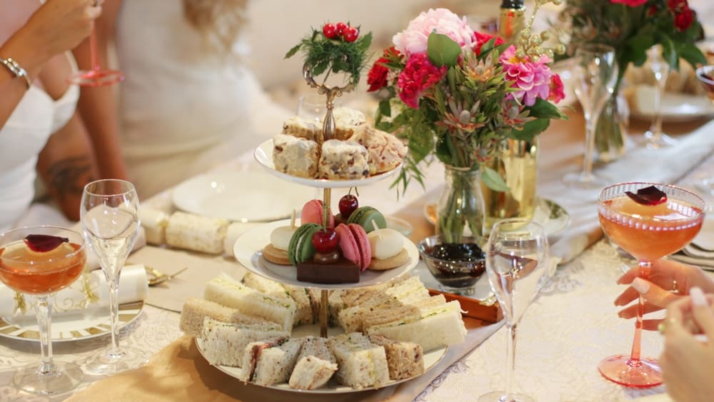 sunshine coast high tea catering aimee provence