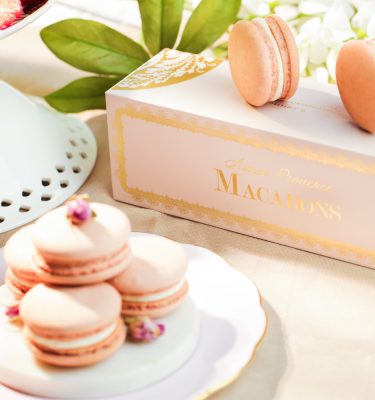 Macarons box of 6 aimee provence
