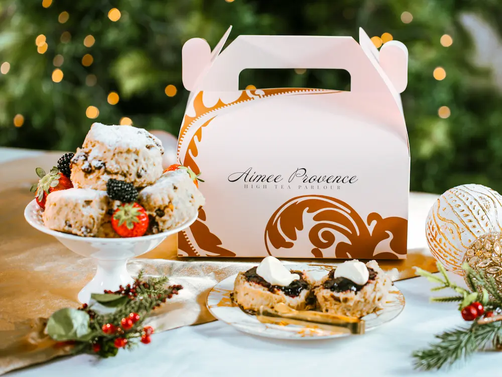 christmas scones pack of 4 Aimee Provence