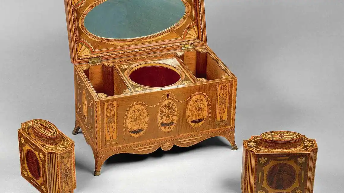 The History Of The Tea Caddy Aimee Provence High Tea