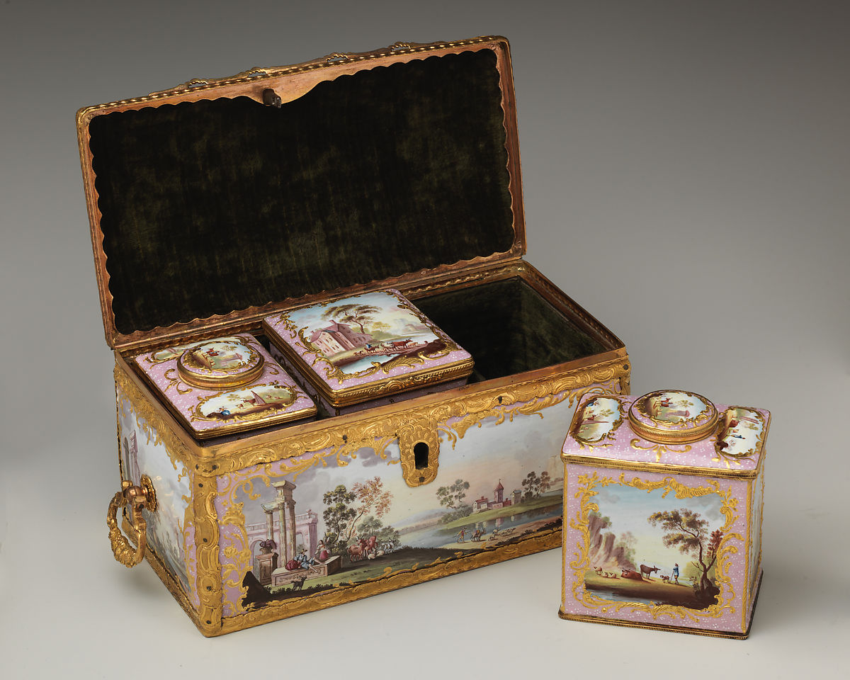 the history of the tea caddy antique